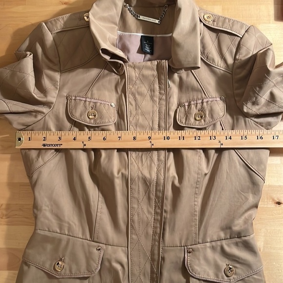 WHITE House Black Market Tan Jacket - Picture 15 of 16